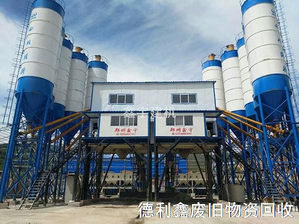 天津攪拌站回收，河北拌合站回收，攪拌站設(shè)備拆除
